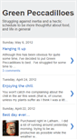 Mobile Screenshot of greenpeccadilloes.blogspot.com