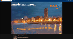 Desktop Screenshot of mardelcanto2011.blogspot.com