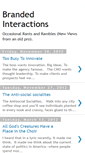 Mobile Screenshot of branded-interactions.blogspot.com
