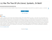 Tablet Screenshot of ctreeoflifeliteralorsymbolic.blogspot.com