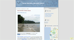 Desktop Screenshot of pantai-merdeka.blogspot.com