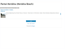 Tablet Screenshot of pantai-merdeka.blogspot.com