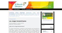 Desktop Screenshot of elmundoolimpico.blogspot.com