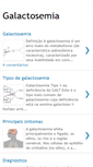 Mobile Screenshot of galactosemia-biobio.blogspot.com