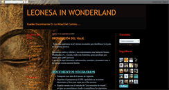 Desktop Screenshot of leonesaporelmundo.blogspot.com