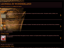 Tablet Screenshot of leonesaporelmundo.blogspot.com