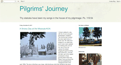 Desktop Screenshot of one-pilgrims-journey.blogspot.com