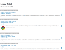 Tablet Screenshot of linuxtotalcr.blogspot.com