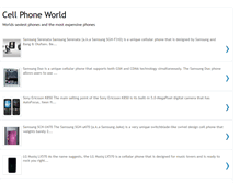 Tablet Screenshot of cell-phone-worlds.blogspot.com
