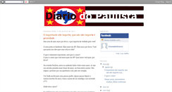 Desktop Screenshot of diariodopaulista.blogspot.com