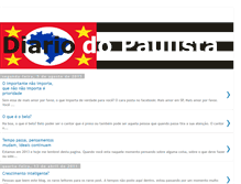 Tablet Screenshot of diariodopaulista.blogspot.com