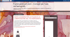 Desktop Screenshot of info-aerografo.blogspot.com