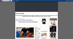 Desktop Screenshot of anehindah.blogspot.com