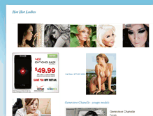 Tablet Screenshot of hot-hot-ladies.blogspot.com