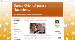 Desktop Screenshot of danzaorientalconsciente.blogspot.com