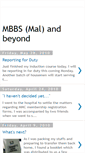 Mobile Screenshot of beyond-mbbs.blogspot.com