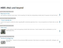 Tablet Screenshot of beyond-mbbs.blogspot.com