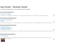 Tablet Screenshot of diversitytrainer.blogspot.com