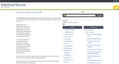 Desktop Screenshot of bollyrumors.blogspot.com