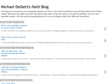 Tablet Screenshot of deiberthaiti.blogspot.com
