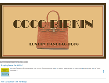 Tablet Screenshot of cocobirkin.blogspot.com