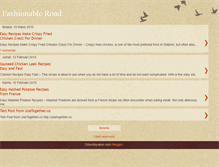 Tablet Screenshot of fashionableroad.blogspot.com