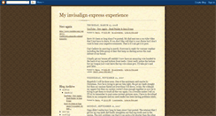 Desktop Screenshot of my-invisalign-express-experience.blogspot.com