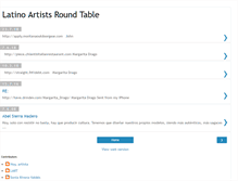 Tablet Screenshot of latinoartistsroundtable.blogspot.com