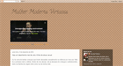 Desktop Screenshot of mulhermodernavirtuosa.blogspot.com