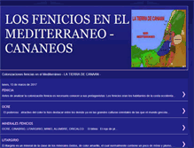 Tablet Screenshot of los-cananeos.blogspot.com