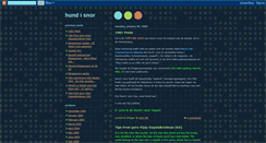Desktop Screenshot of hundisnor.blogspot.com