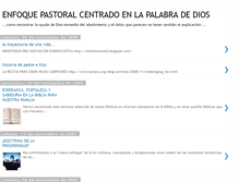 Tablet Screenshot of enfoquepastoral.blogspot.com