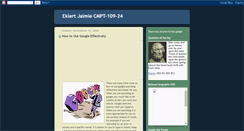 Desktop Screenshot of ekiertjaimie.blogspot.com