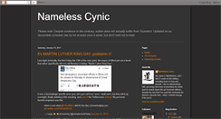 Desktop Screenshot of namelesscynic.blogspot.com