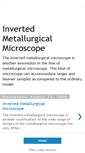 Mobile Screenshot of invertedmetallurgicalmicroscope.blogspot.com