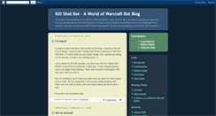 Desktop Screenshot of killshotbot.blogspot.com
