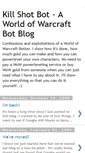 Mobile Screenshot of killshotbot.blogspot.com