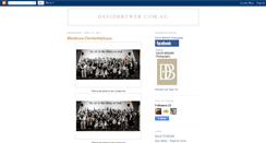 Desktop Screenshot of davidbrewerblog.blogspot.com