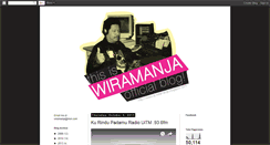 Desktop Screenshot of dj-wiramanja.blogspot.com