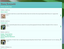 Tablet Screenshot of hanakanzashi.blogspot.com