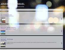 Tablet Screenshot of jovemmanuel.blogspot.com