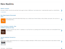 Tablet Screenshot of new-muslims-world.blogspot.com