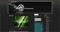 Desktop Screenshot of ionutzteoretic.blogspot.com