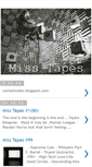 Mobile Screenshot of miss-tapes.blogspot.com