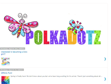 Tablet Screenshot of polkadotzshoppe.blogspot.com