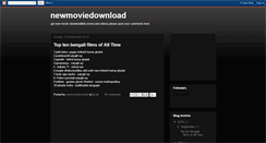 Desktop Screenshot of newmoviedownloadlink.blogspot.com