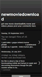 Mobile Screenshot of newmoviedownloadlink.blogspot.com
