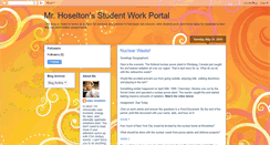 Desktop Screenshot of mrhoselton.blogspot.com