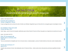 Tablet Screenshot of lafactoria10.blogspot.com