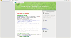 Desktop Screenshot of credit-agricole-martinique.blogspot.com